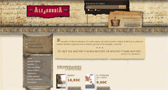 Desktop Screenshot of libreriaalejandria.com